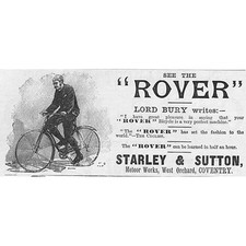 Starley sutton rover for sale  GLASGOW