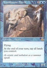 Usado, Troublesome Spirit ~ Profecia Fortemente Jogada MTG Magic UltimateMTG Cartão Azul comprar usado  Enviando para Brazil