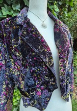 Jacke bolero samt gebraucht kaufen  Nalbach