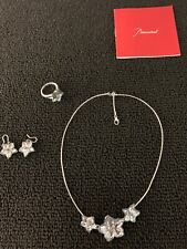 Cama Plata Y Flores Antracita Irisada de Cristal De Baccarat (Precio De Lote ) comprar usado  Enviando para Brazil