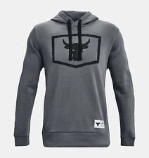 Moletom com capuz Under Armour NOVO MASCULINO GRANDE UA PROJECT ROCK CINZA 1369937 US$ 80 comprar usado  Enviando para Brazil