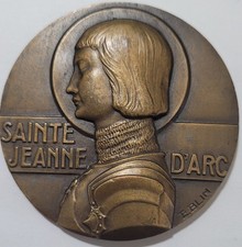 Médaille bronze sainte d'occasion  Amiens-