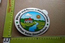 Alter aufkleber polizei gebraucht kaufen  Kupferberg