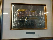 Quadro rilievo argento usato  Roma