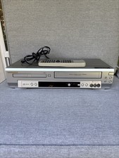 Combo Gravador VHS Sylvania DVC860D DVD VCR Player - Com Controle Remoto - Testado Funciona! comprar usado  Enviando para Brazil