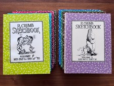 Crumb sketchbook vols for sale  NEW MILTON
