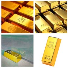 Gold bar ornament d'occasion  Expédié en Belgium