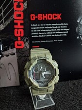 Relógio Casio G-Shock GA100-1A1 moldura verde e pulseira SEM RESERVA!! comprar usado  Enviando para Brazil