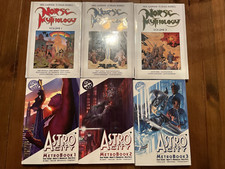 Lote de Quadrinhos Busick Gaiman Astro City Metrobook V1, 2, 3 e Norse Mythology V1, 2, 3 comprar usado  Enviando para Brazil