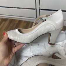 Brautschuhe kleinen absatz gebraucht kaufen  Maintal