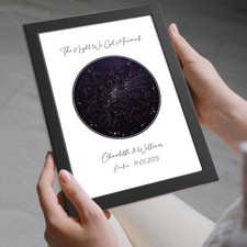 Presente personalizado Constellation 1º aniversário para ele seus namorados Natal comprar usado  Enviando para Brazil