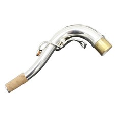 Usado, Música oriental underlung estilo Yani banhado a prata saxofone tenor pescoço comprar usado Usado, Música oriental underlung estilo Yani banhado a prata saxofone tenor pescoço comprar usado  Enviando para Brazil