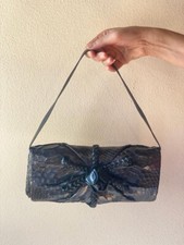 Pochette pitone nera. usato  Vicopisano