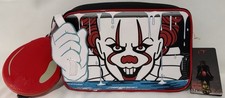 Bolsa tiracolo nova em folha IT Pennywise palhaço balões vermelhos filme de terror mosca lounge comprar usado  Enviando para Brazil