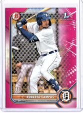 ROBERTO CAMPOS S/P #289/299 - 2022 1º CARTÃO PARALELO BOWMAN PAPER FUSCHIA TIGRES comprar usado ROBERTO CAMPOS S/P #289/299 - 2022 1º CARTÃO PARALELO BOWMAN PAPER FUSCHIA TIGRES comprar usado  Enviando para Brazil