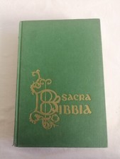 Sacra bibbia edizioni usato  Milano