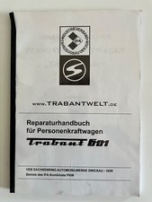 Reparaturhandbuch trabant 601 gebraucht kaufen  Hannover
