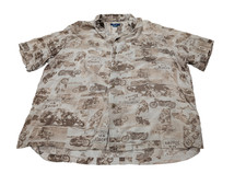 Chemise hawaïenne soie d'occasion  Condé-sur-l'Escaut