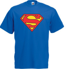 Blue superman shirt for sale  GLASGOW