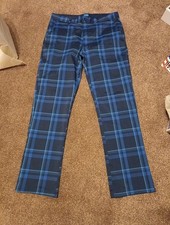 Slazenger blue tartan for sale  WHITEHAVEN