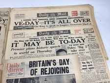 Original ww2 newspapers for sale  LYMINGTON