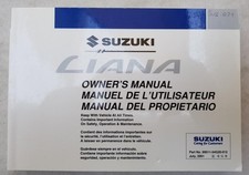 Suzuki liana owners d'occasion  Expédié en Belgium