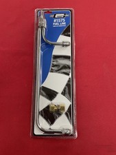 Kit de entrada de mangueira farpada Mr. Gasket 1575 linha de combustível aço cromado Demon Series 3/8" comprar usado  Enviando para Brazil