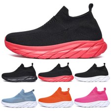 Tênis Feminino Masculino Meia Top Baixo Sapatos Casuais Sapatos de Caminhada Academia Malha Slip on US12 comprar usado  Enviando para Brazil