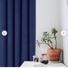 Velour curtains pair for sale  STOCKPORT