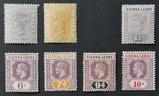 Sierra leone kgv for sale  STAFFORD