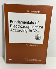 Fundamentals of Electroacupuncture According to Voll H Leonhardt 1980 HC comprar usado  Enviando para Brazil