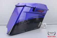 2012 Harley Road Glide CVO conjunto de alforje direito CANDY COBALT AZUL CREPÚSCULO comprar usado  Enviando para Brazil