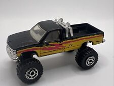 Vintage Matchbox 1993 4x4 Chevy K-1500 Pick Up Hot Rod Escala 1:70 Preto comprar usado  Enviando para Brazil