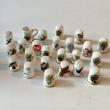 Vintage porcelain thimbles for sale  CRANLEIGH