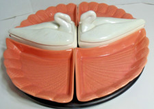 ceramic lazy susan vintage for sale  North Attleboro
