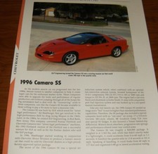 1996 chevy camaro for sale  Melvindale