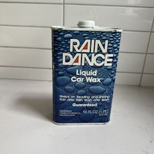 Vintage Original RAIN DANCE Cera Líquida para Carro 16 Oz Lata Usada Cerca de 75% Completa (A7) comprar usado  Enviando para Brazil