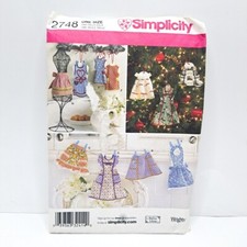 Simplicity 2748 apron for sale  Taylor