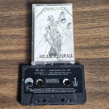 Usado, Metallica...And Justice For All fita cassete TESTADA! 1988, Canadá ** LEIA comprar usado Usado, Metallica...And Justice For All fita cassete TESTADA! 1988, Canadá ** LEIA comprar usado  Enviando para Brazil