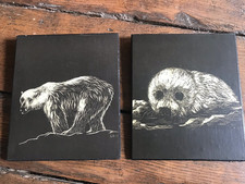 Par de fotos de selo e urso polar por Nan Mitchell Isle of Lewis 21,5cm x 25,5cm comprar usado Par de fotos de selo e urso polar por Nan Mitchell Isle of Lewis 21,5cm x 25,5cm comprar usado  Enviando para Brazil