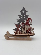Schlitten xmas holz gebraucht kaufen  Bad Homburg v. d. Höhe