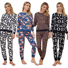 Ladies fleece pyjamas for sale  LEICESTER