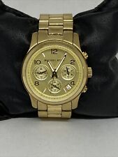 Relógio de quartzo Michael Kors Runway MK5055 unissex aço inoxidável mostrador analógico MP756, usado comprar usado  Enviando para Brazil