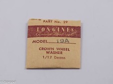 Usado, Anel de roda Longines material genuíno coroa parte 29 para cal. 19A comprar usado  Enviando para Brazil