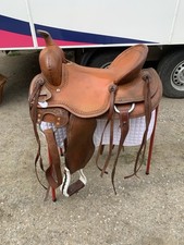 Western saddle tan for sale  DEWSBURY