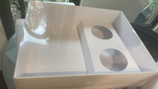 White gift boxes for sale  BURY