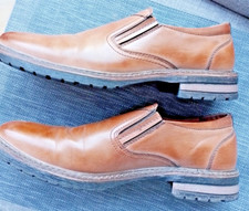 Herrenschuhe leder braun gebraucht kaufen  Heinsberg