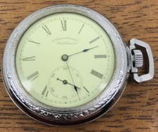Waltham American Company 1891 7J 6S modelo 1890 relógio de bolso ótima forma LNX, usado comprar usado  Enviando para Brazil