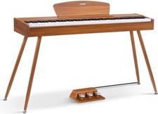 Używany, DONNER DDP-80 RETRO WOOD - Profesjonalne pianino cyfrowe, wystawca na sprzedaż  PL