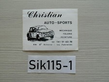 Autocollant auto sports d'occasion  Vieux-Condé